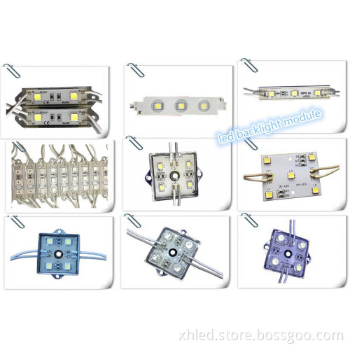 china supplier 3 chips 5050 led smd module waterproof IP66 outdoor 5050 led module , led module lens